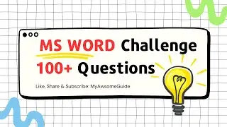 MS Word Quiz Questions and Answers: Test Your Skills 100+ MCQs Questions and Answers!