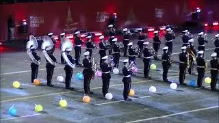 СПАССКАЯ БАШНЯ 2019 ЦЕНТРАЛЬНЫЙ ОРКЕСТР СУХОПУТНЫХ СИЛ САМООБОРОНЫ ЯПОНИИ SPASSKAYA TOWER 2019 JAPAN