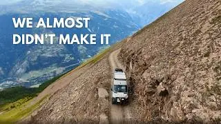 Swiss Alps Off-Road — We Almost Got Stuck (Van Life)