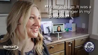Helping Dr. Haley Menge improve Patient Care with Nemont Fiber High-Speed Internet Connectivity