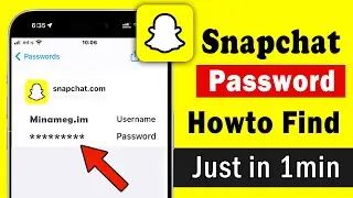 How to find snapchat password if we forget || How to see snapchat password