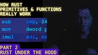 How RUST Primitive Types and Functions REALLY Work Under the Hood in Rust Programming with Assembly