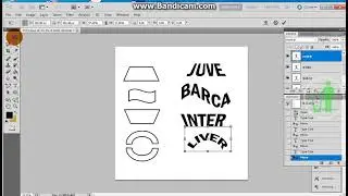 Membuat teks seperti objek shapes dengan Photoshop