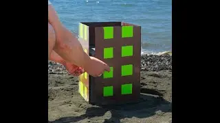 Bricks making with a real-life Minecraft tool 🧱 #shorts