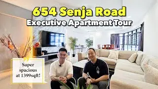 Home Tour | Executive Apartment 3 Rooms + Study at Senja Road | 1399 sqft | LoukProp Homes Singapore