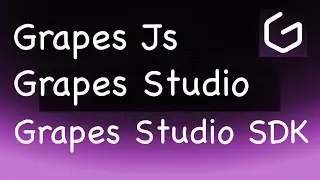 GrapesJS Course: Build Stunning Web Pages & Integrate Grapes Studio SDK with React & JavaScript