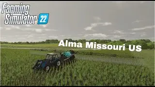 Alma Dairy Farm | Dealing With Weeds | Spraying Herbicide | Mowing | Farming Simulator 22 | Ep 9
