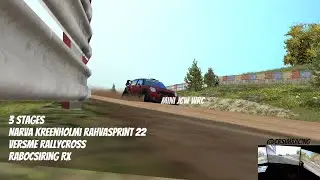 Richard Burns Rally Mini JWC WRC Taking it Around The Block