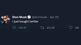 Elon Musk Buys Twitter meme
