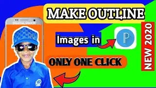 How to make white outline in thumbnail photo | with android | how to make border on image