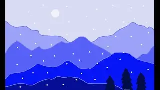 Monochromatic landscape