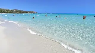 Villasimius ad agosto: Spiaggia di Simius | Sardegna 2022