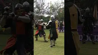 3v3 Melee Battle #buhurt #medievalmma #medievalcombat