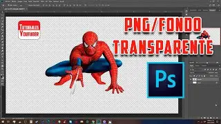 Como BORRAR EL FONDO de una imagen y hacer un PNG con Photoshop