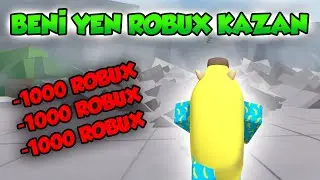HERKESE ROBUX VERDİM! Strongest Battlegrounds!