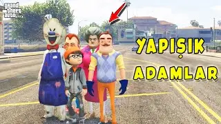 ÖNÜMÜZE GELENE BİR TEKME - YAPIŞIK KÖTÜ ADAMLAR 😱 GTA 5 Kötüler