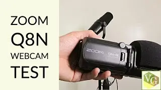 Zoom Q8N Webcam Audio & Video Test