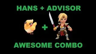 Royal Revolt 2: Hans + Advisor Combo