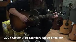 2007 Gibson J-45 Standard Slope Shoulder Dreadnought Acoustic Guitar