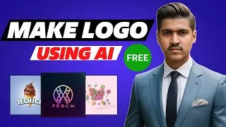 How To Make A Logo Using AI - For Free ✅