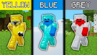 Minecraft Manhunt, But I Can Paint My Hunters...