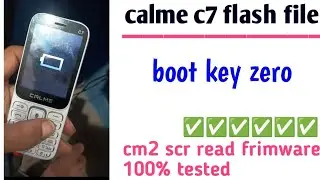 calme c7 flash file || calme c7 cm2 scr read frimware 100% tested