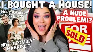 I GOT HORRIBLE NEWS ABOUT MY NEW HOUSE! | Not Legally Married & Wedding Pictures | GRWM