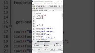Restaurant  Example  using C++ program