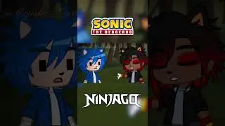 Sonic Characters ||Gacha|| Ninjago Funny Scenes #editz #sonic #ninjago #gachaclub