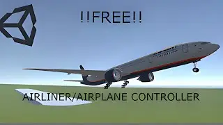 Free Ailiner Airplane Controller Unity