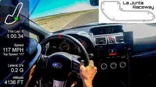 First Time Tracking My WRX!! - SCCA Time Trials at La Junta Raceway