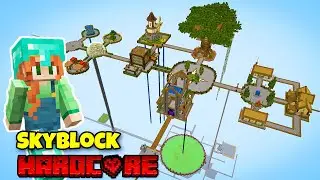 Vanilla Minecraft Skyblock, but it's HARDCORE #11
