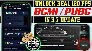 Unlock 120 FPS in BGMI 3.7 Update on any Phone Without Root😍 Enable 120FPS in PUBG 3.7 update 2025
