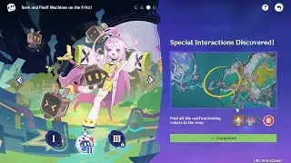Special Interactions Discovered! | Seek and Find! Machines on the Fritz! | Genshin Impact Luna I
