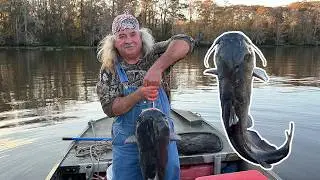 Trotline Monster Catfish with Bruce Mitchell | Catch and Cook