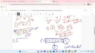 Rational Exponents and Simplified Radicals