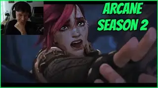 Caedrel Reacts To Arcane Season 2 Trailer FT. Baus