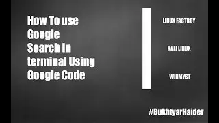 How to access Google in terminal? Use Google Search in Terminal || Liinux Factory