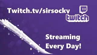 Streaming on Twitch!