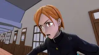 Maki VS Nobara Wedgie Fight! (SFM)