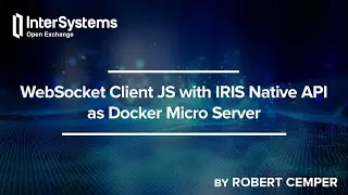 WebSocket Client JS with IRIS Native API as Docker Micro Server