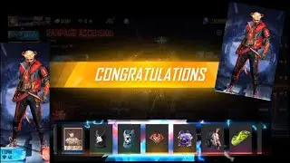 RAMPAGE ASCENSION FREE FIRE | FIST SKIN GIVEAWAY | FREE FIRE NEW EVENT
