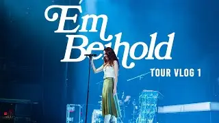 Opening for Lewis Capaldi | Tour Vlog 1