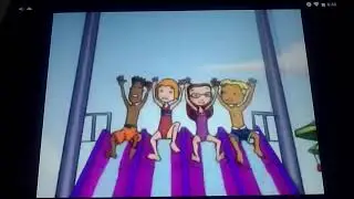 Disney's The weekenders slides of the March Tino lor carver and tish are screaming water slide