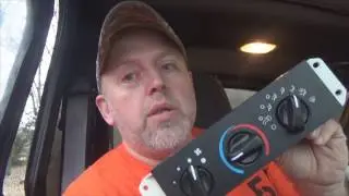 2000 Jeep Wrangler TJ - Changing the blower motor switch and controls