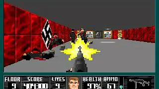 Wolfenstein 3D - (Return to Castle Wolfenstein) - Episode 1 - Floor 9