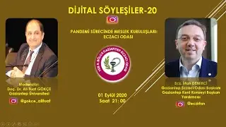 Gaziantep Eczacı Odası Başkanı Ecz. İrfan Demirci ile Dijital Söyleşi - 01 Eylül 2020