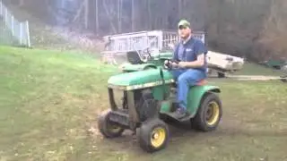 John deere 214 burning oil like crazy!