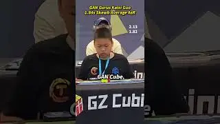GANCUBE - Kaixi Guo 1.84s Skewb Average Asian Record