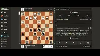 Me winning a chess game!